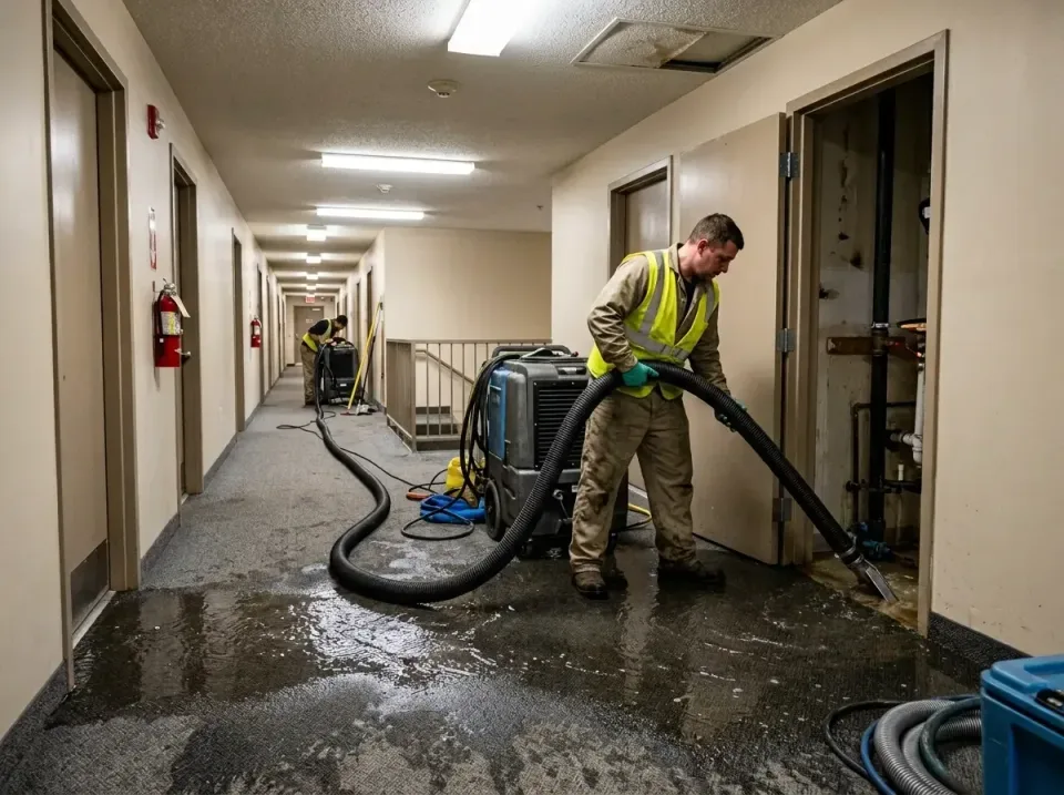multi-unit-apartment-hallway-f-005 — frequently asked questions, Emergency Burst Pipe Water Extraction & Removal in Santa Ne…